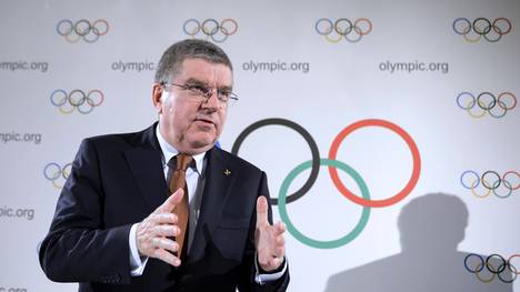 IOC-Präsident Thomas Bach will Flüchtlingen Hoffnung geben