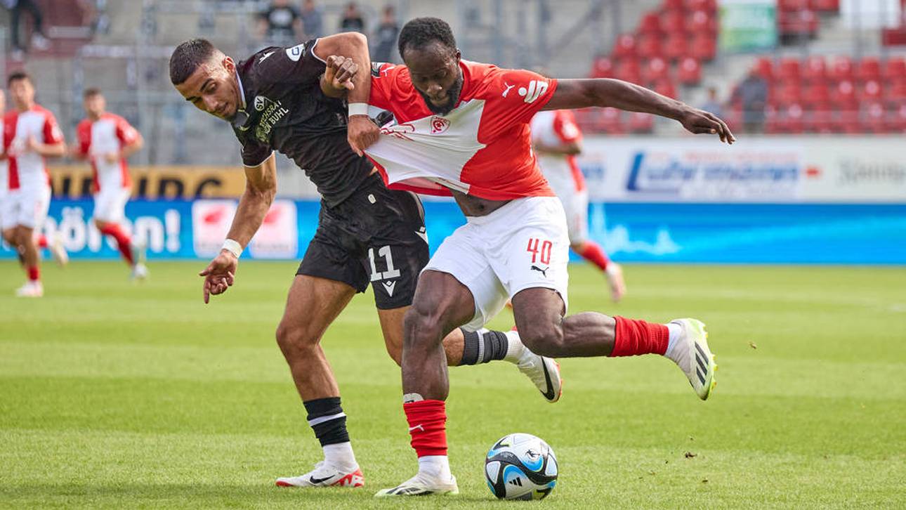 Sandhausen-Pleite in Halle
