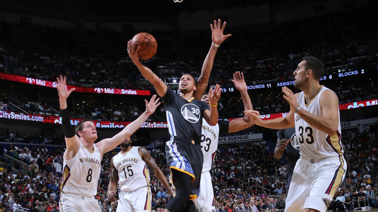 53 Punkte! Curry in Jordans Sphären