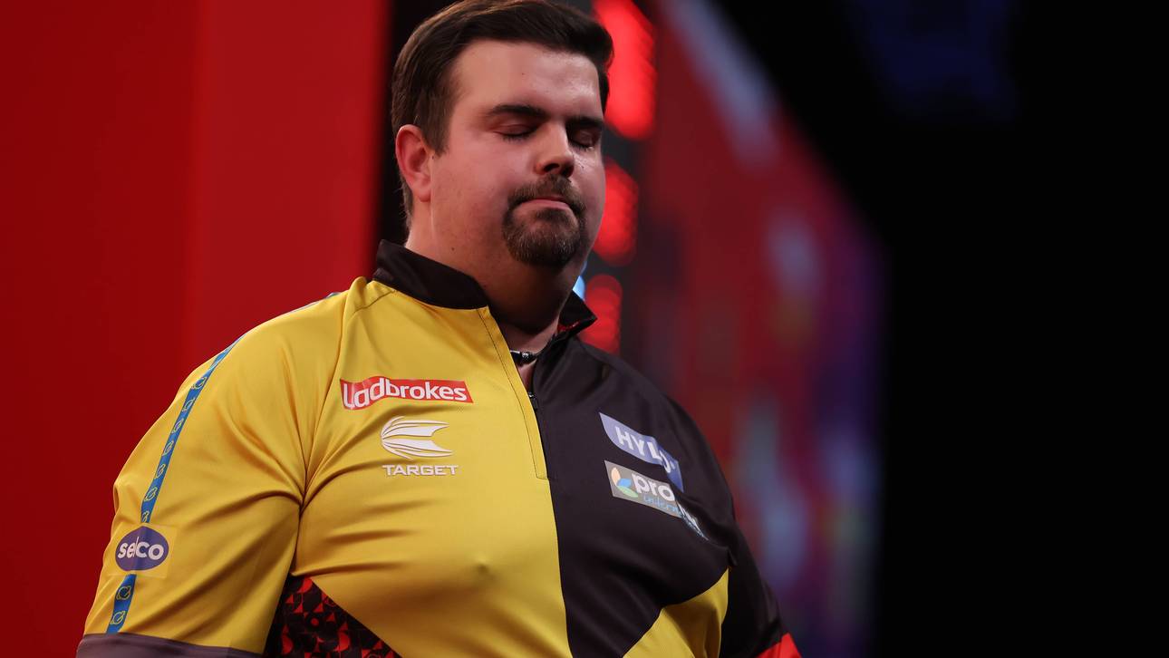 Clemens verliert deutschen Darts-Krimi