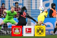 Furioses Bayer mit Last-Minute-Glück gegen BVB