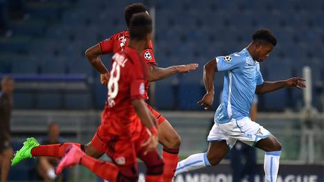Diao Keita (r.) erzielt das Siegtor für Lazio Rom