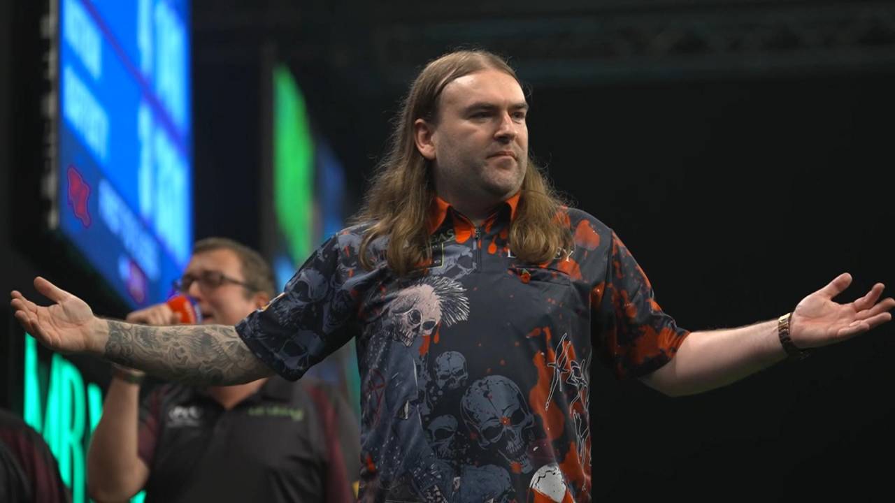 Grand Slam of Darts: Ryan Searle mit dem perfekten Spiel zum Match