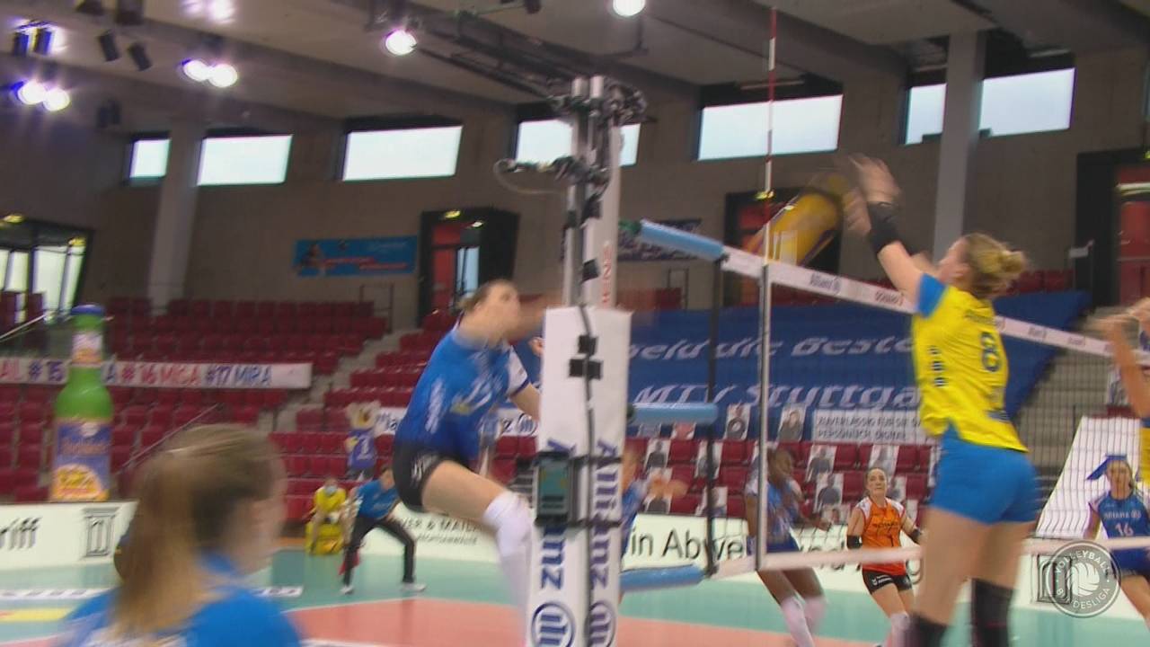 Volleyball Bundesliga: Schwerin blockt sich zum Topspiel-Sieg gegen Stuttgart