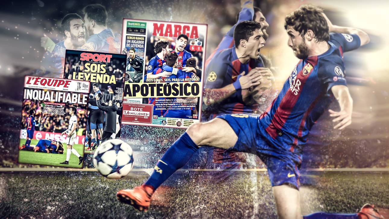 Presse: „Camp Nou im Delirium“