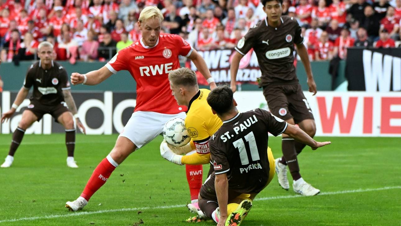 Weiter ohne Sieg: St. Pauli scheidet in Essen aus