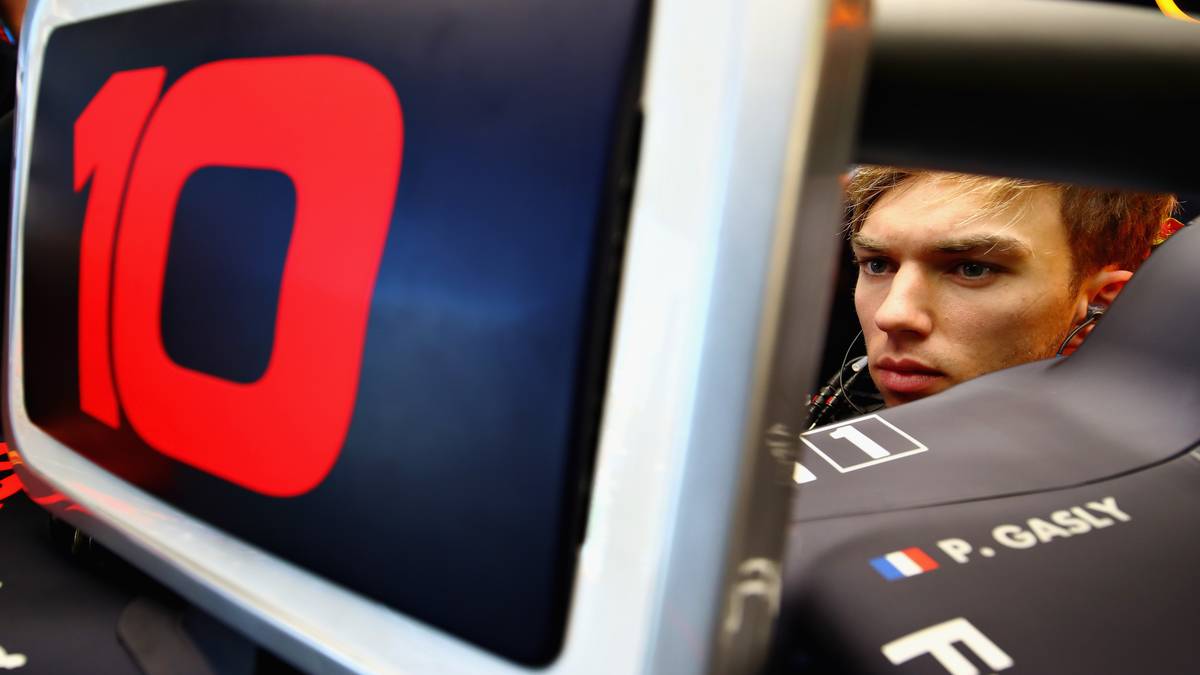 Pierre Gasly bestreitete seine dritte Saison in der Formel 1