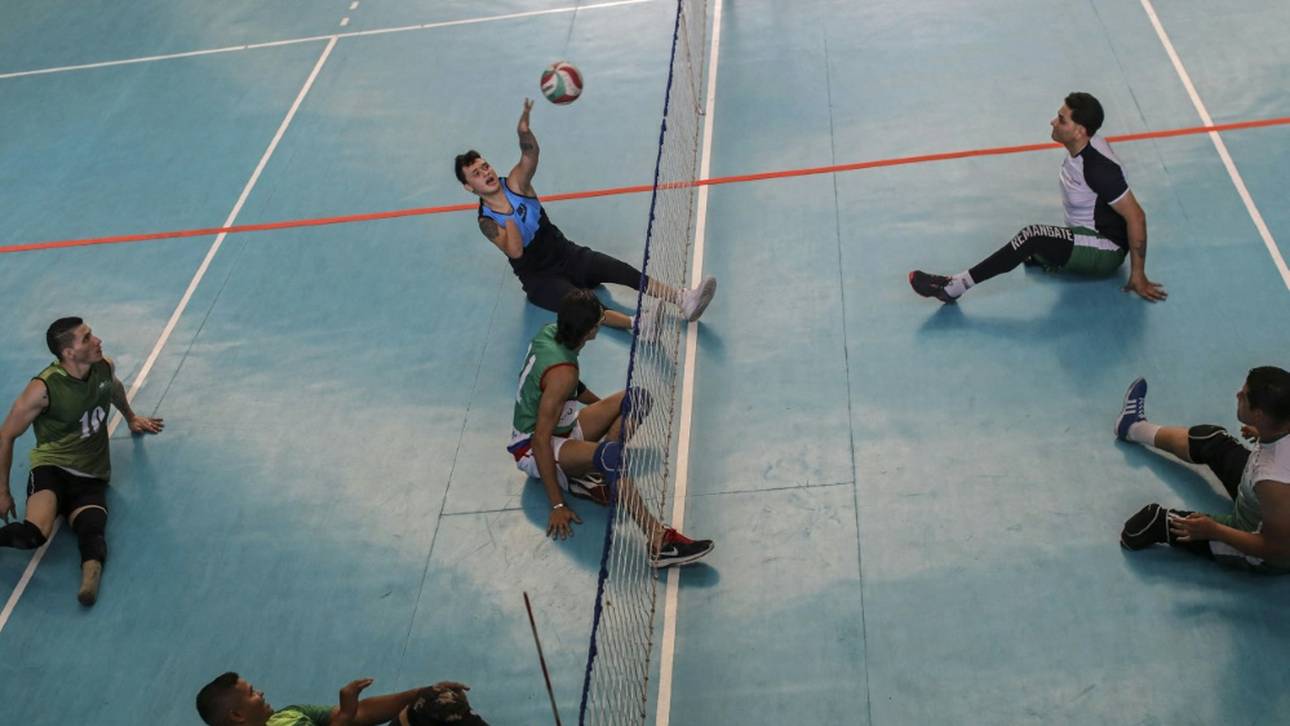 Sitzvolleyballer Paralympics nahe
