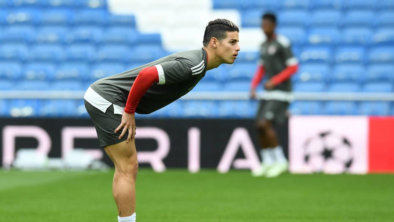 James steigt ins Bayern-Training ein