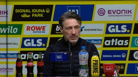 Nach der Pleite von Borussia Dortmund gegen den FC Augsburg spricht Trainer Niko Kovac über das, was ihm für das Achtelfinal-Rückspiel in der Königsklasse gegen Lille Hoffnung macht.