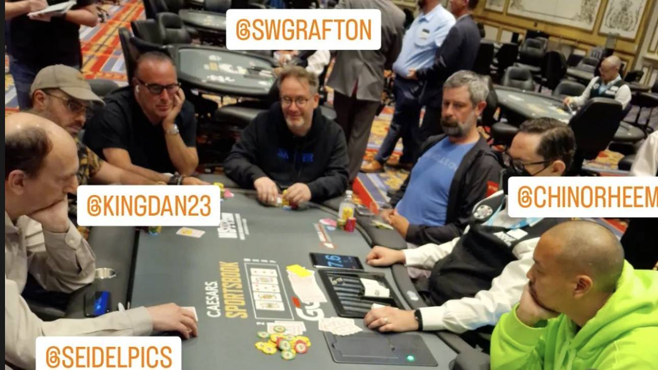 Koray Aldemir: Sein Tisch an Tag 1