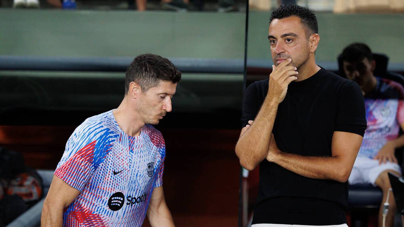 Wollte Lewandowski Xavi umstimmen?