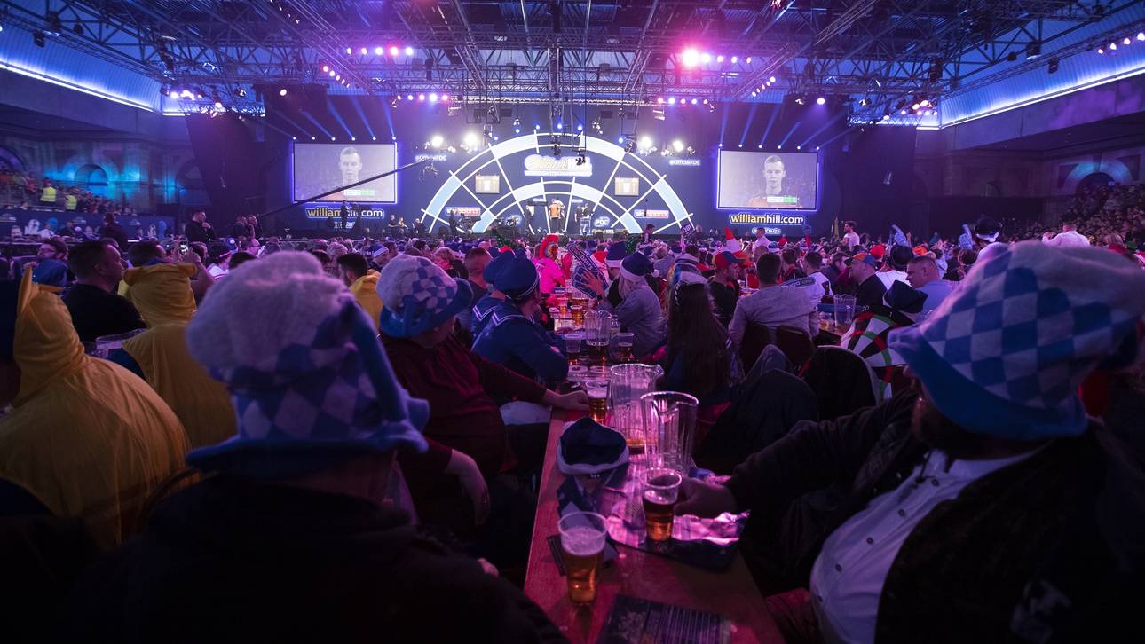 Volles Haus im Ally Pally