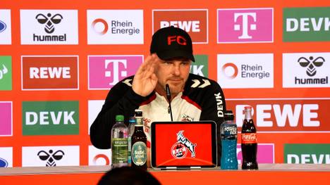 Lukas Kwasniok hat es in den letzten Wochen nicht leicht beim FC Köln. Dennoch ist der Trainer der Geißböcke voll von seiner Arbeit überzeugt.