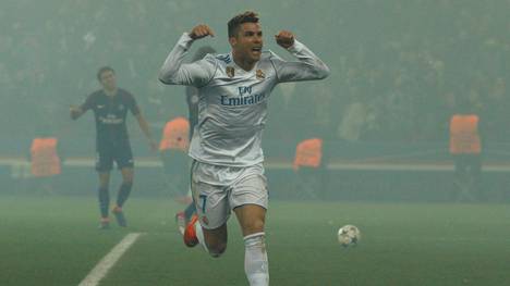 Cristiano Ronaldo traf in seinem neunten Champions-League-Spiel in Folge