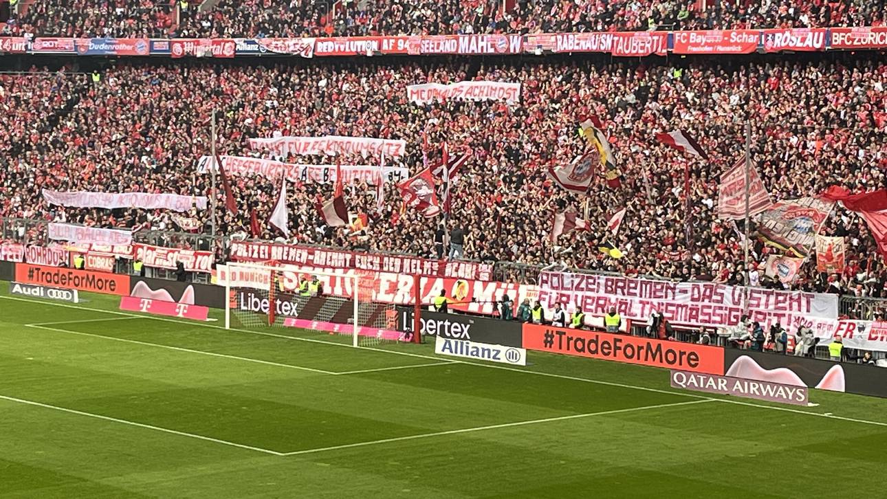 Bayern-Fans giften gegen Polizei