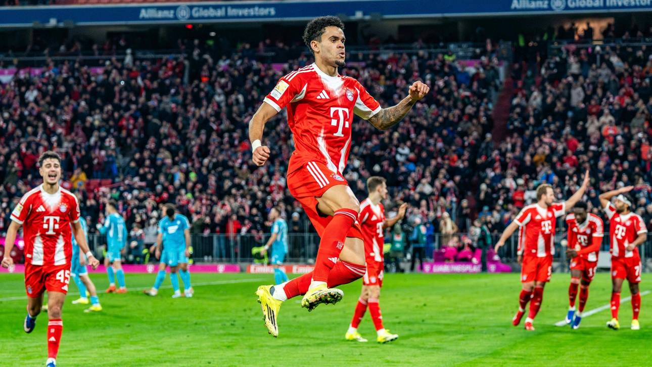 Díaz-Show gegen Hoffenheim: Bayern wieder auf Kurs