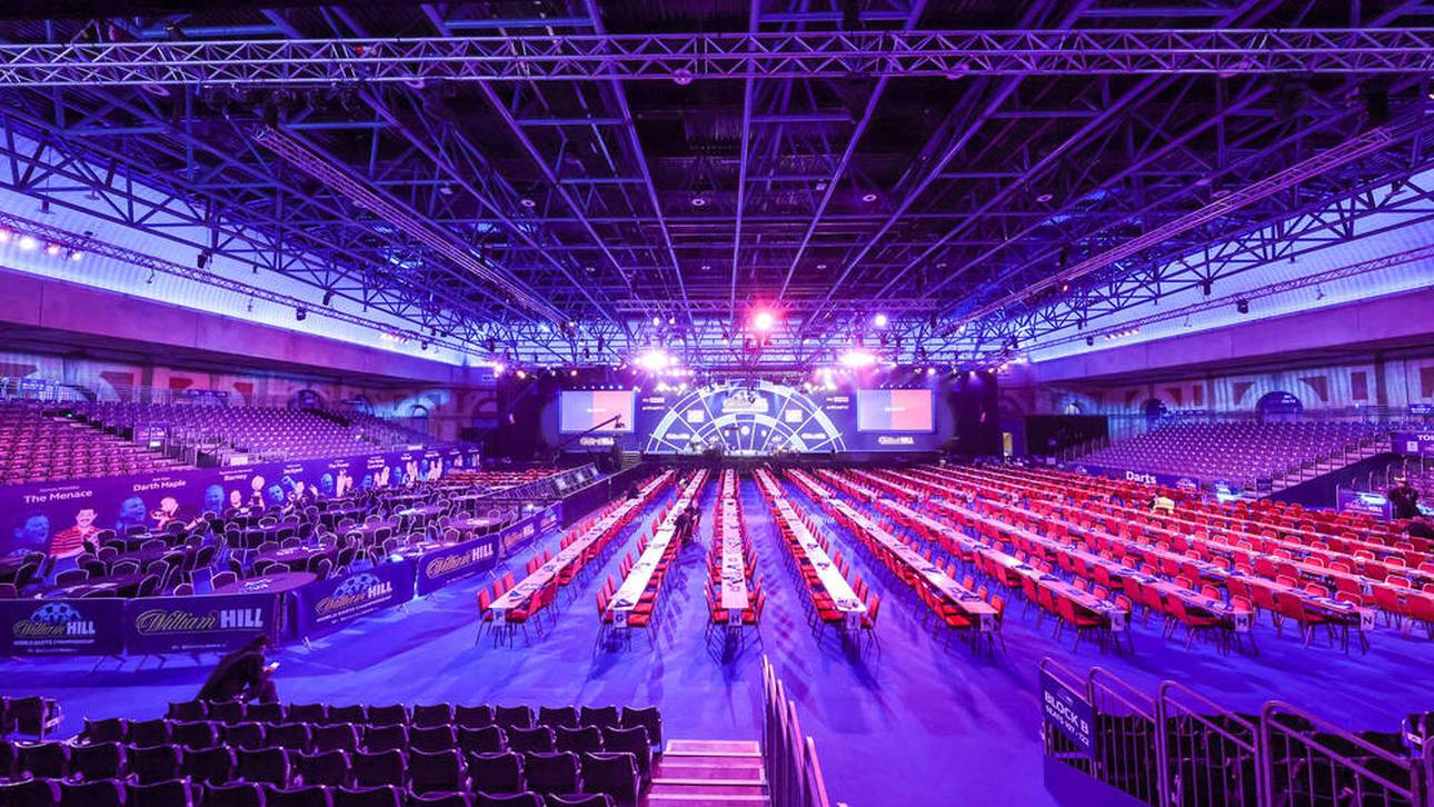 Im Ally Pally fliegen ab dem 15. Dezember wieder die Pfeile