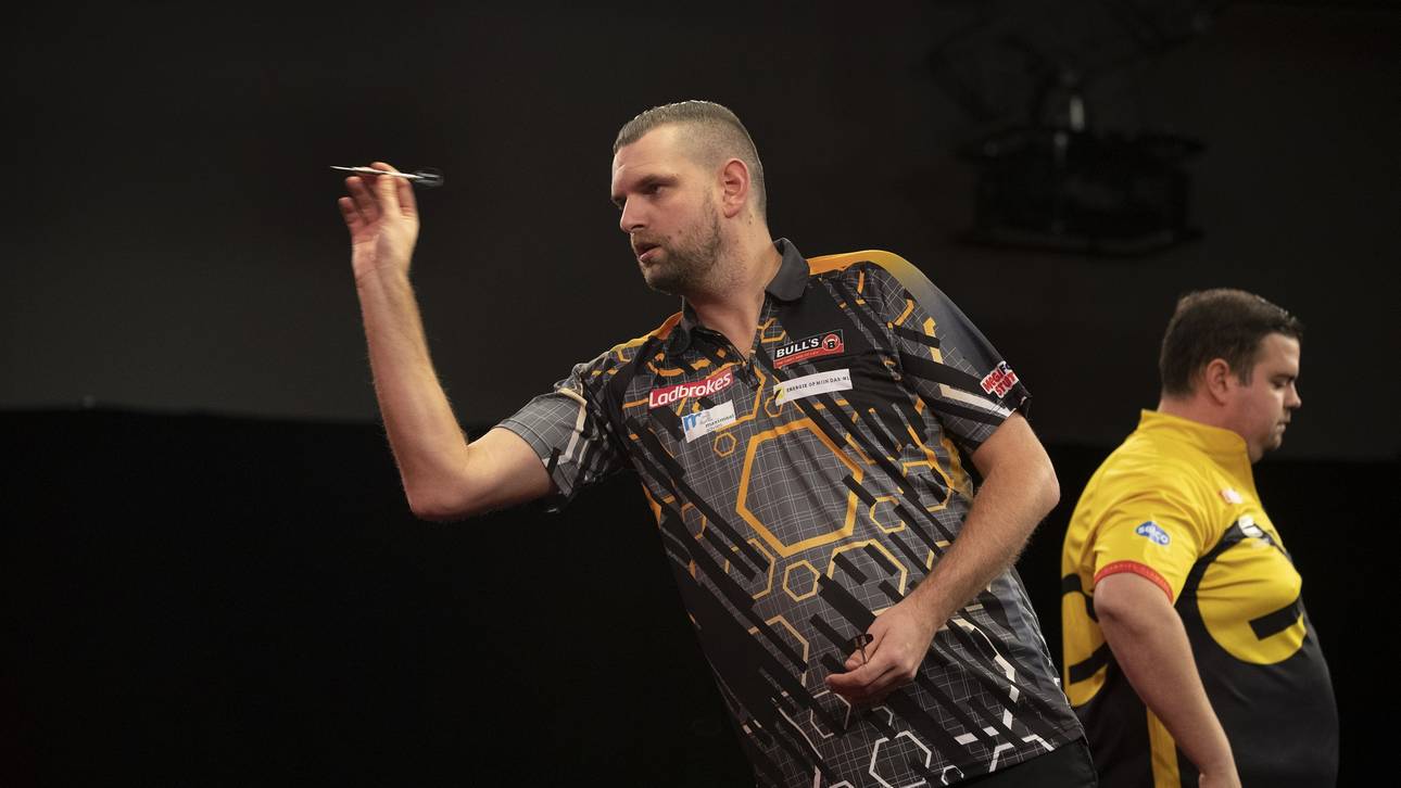 Corona-Fall bei der Darts-WM