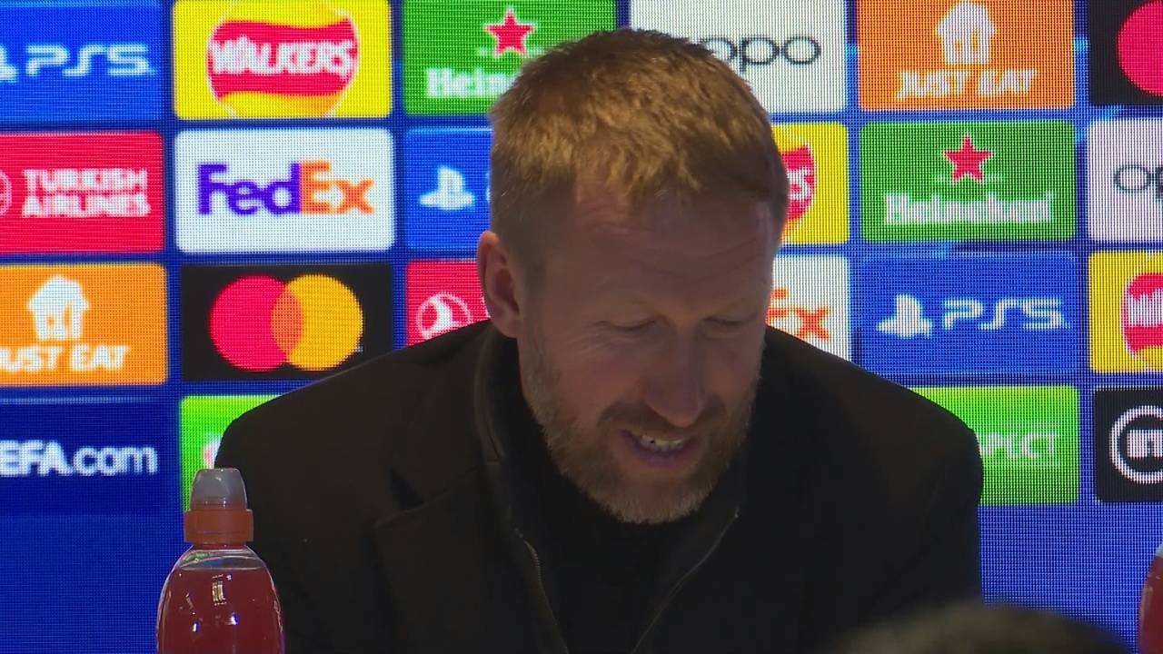 Graham Potter spricht über den Sieg des FC Chelsea in der Champions League