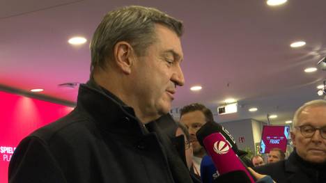Der Bayerische Ministerpräsident Markus Söder ist auch zur Gedenkfeier angereist und sprach über Karriere von Franz Beckenbauer. Zudem äußerte er sich zu einer möglichen Umbenennung des Alexanderplatzes. 
