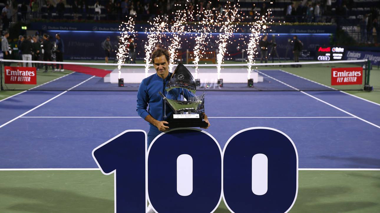 100. Titel! Federer historisch gut