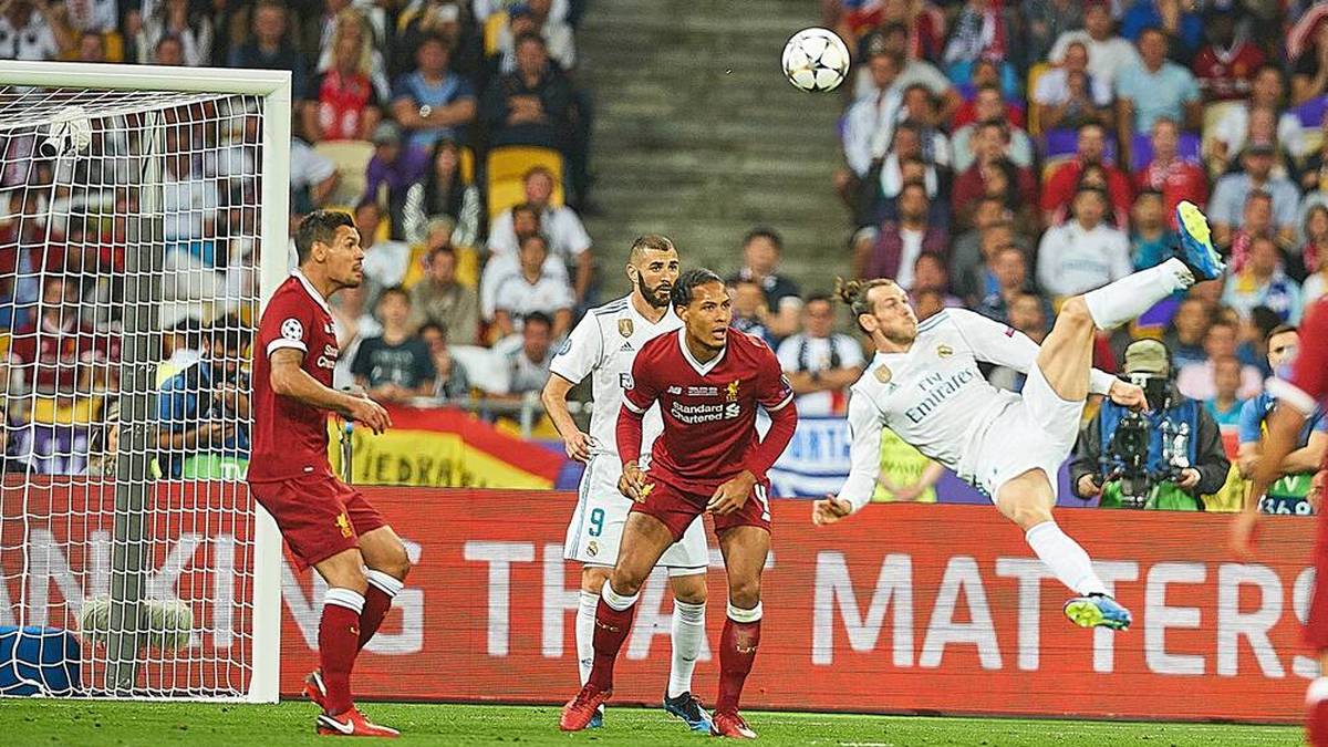 Bale schießt Real 2018 mit Fallrückzieher zum CL-Titel 
