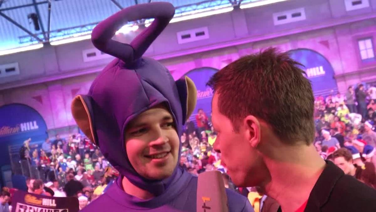 Zwar nicht Steffen Freund, aber die Teletubbies sind im AllyPally erneut vertreten