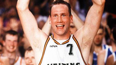 Christian Welp warf Deutschland 1993 zum EM-Titel im Basketball