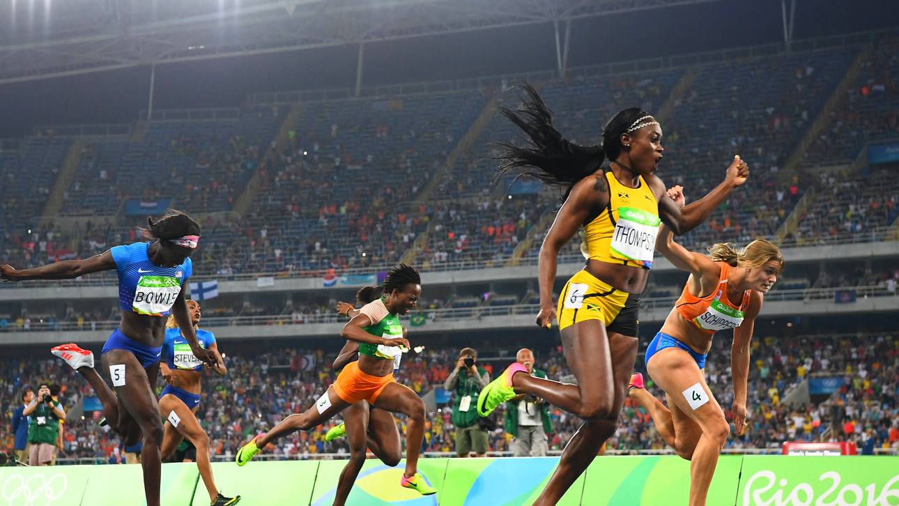 Gold! Thompson sticht Schippers aus