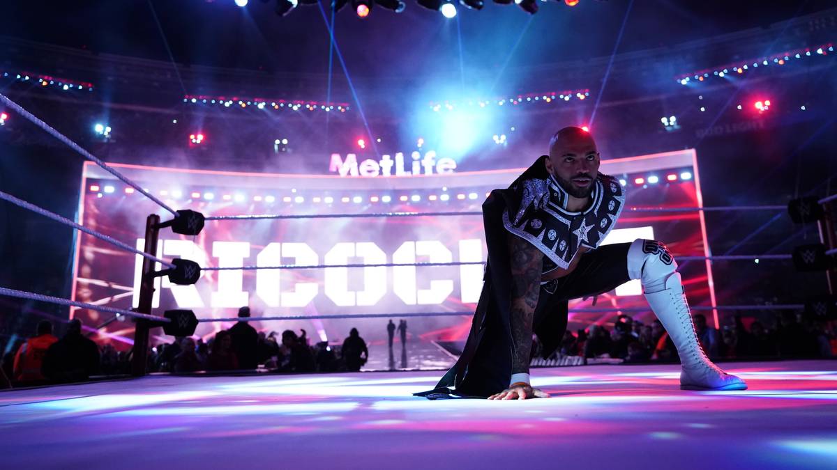 PLATZ 13: RICOCHET - "The One and Only" bekam schon beim Drittkader NXT einen schillernden Einzug auf den Leib geschrieben, auf der großen WrestleMania-Bühne macht er noch mehr Eindruck