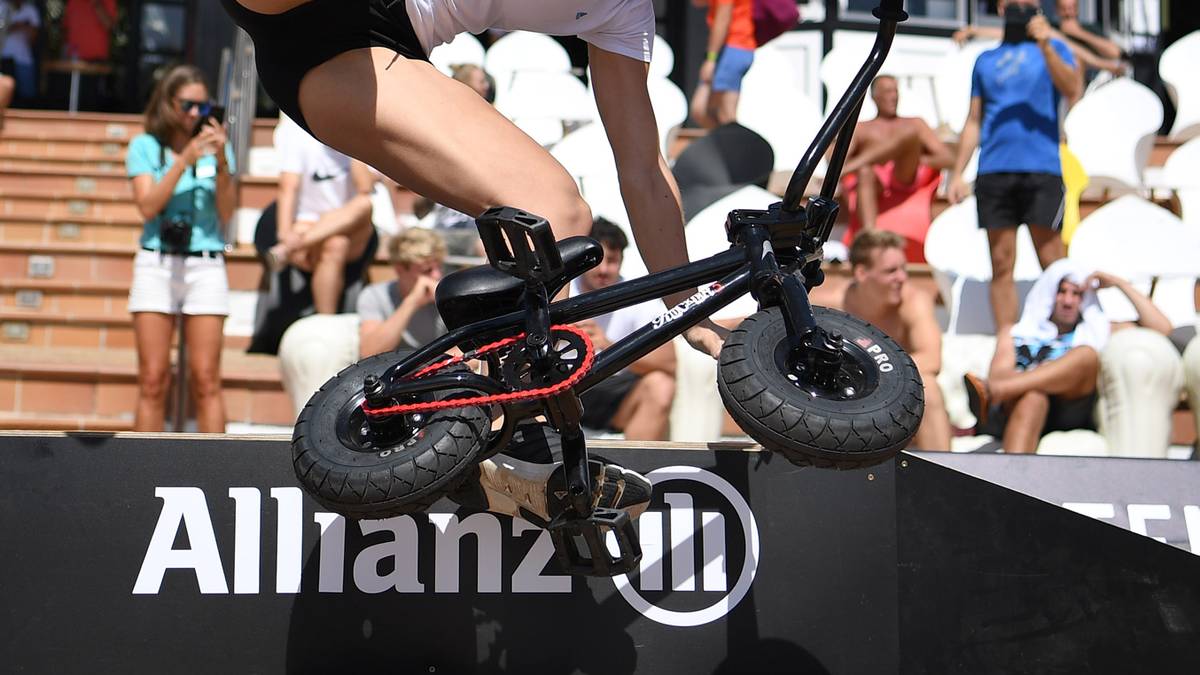 Bei der Challenge ist diesmal Geschicklichkeit auf zwei Rädern gefragt