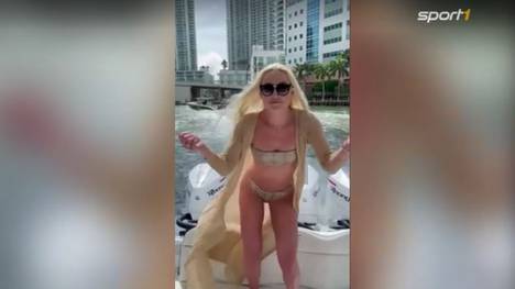 Die Ski-Challenge hat nun auch die Promi-Welt erreicht. Die ehemalige Weltklasse-Skifahrerin Lindsey Vonn lässt sich da natürlich nicht zweimal bitten.