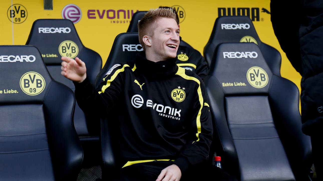 Reus beim BVB zurück auf der Bank
