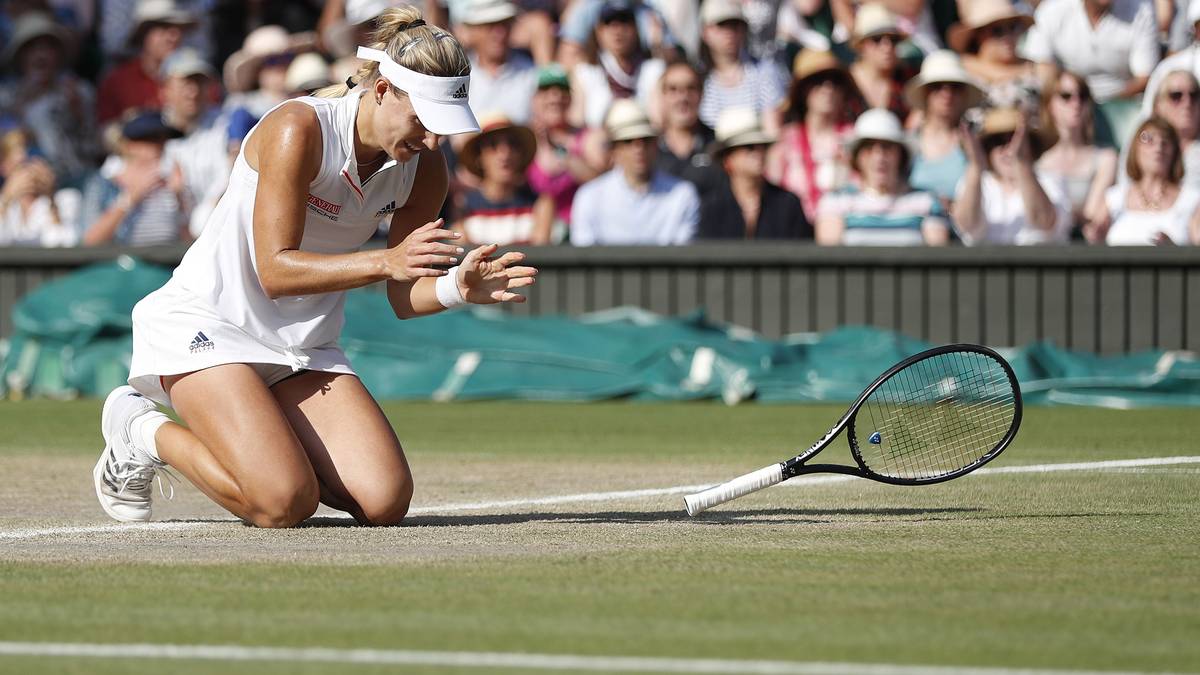Angelique Kerber triumphierte im Finale von Wimbledon gegen Serena Williams