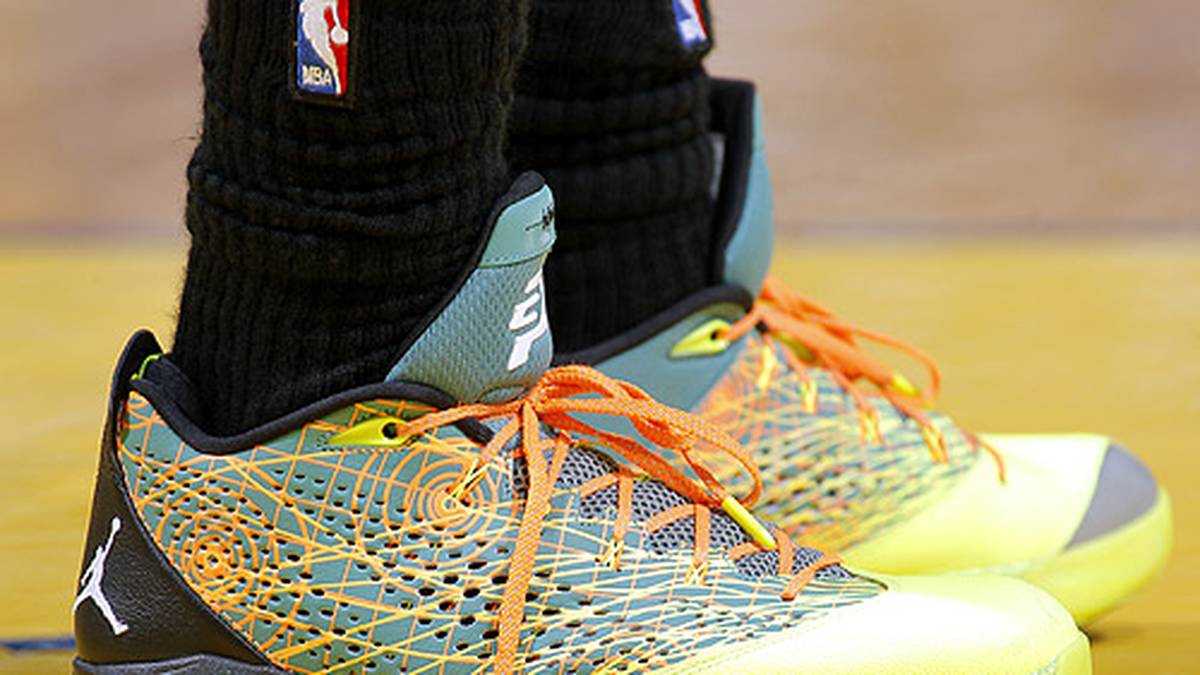 In Extravaganz übt sich auch Chris Paul von den Houston Rockets