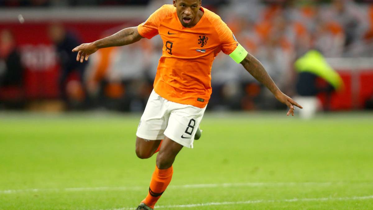 PLATZ 7 - GEORGINIO WIJNALDUM: Knipste siebenmal in acht Partien in der EM-Quali. Der Mittelfeldspieler des FC Liverpool ist damit der erfolgreichste Goalgetter in Oranje