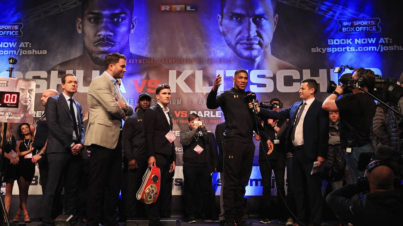 Joshua schwerer als Klitschko