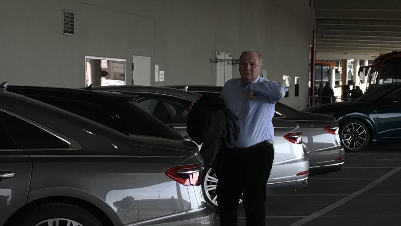 Uli Hoeneß ist zuversichtlich für den Kracher gegen Borussia Dortmund