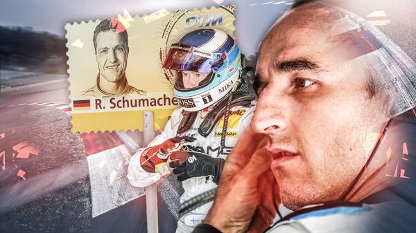 Robert Kubica (r.) wandelt auf den Spuren berühmter früherer Formel-1-Fahrer wie Ralf Schumacher und Mika Häkkinen