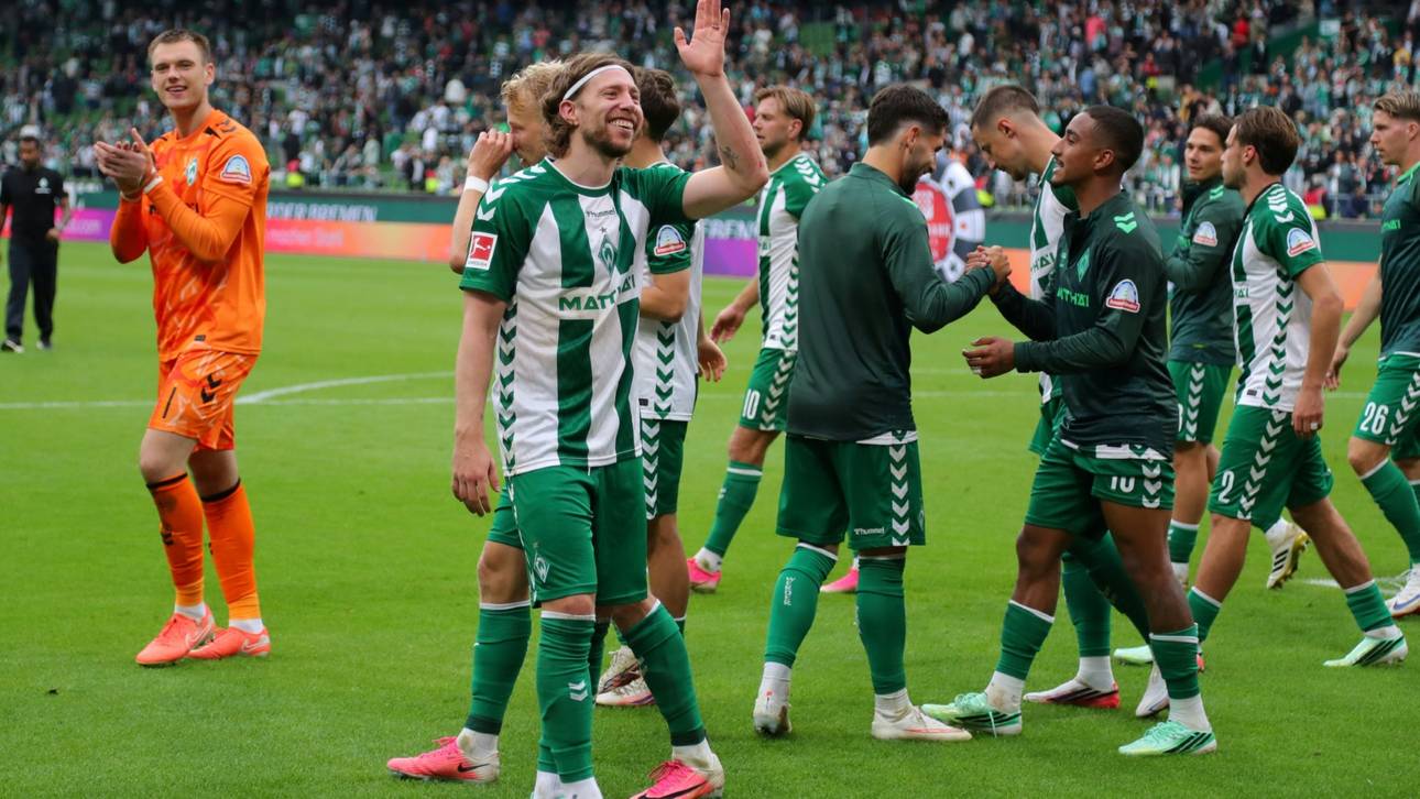 „Gänsehautmoment“: Werder feiert Comebacker Weiser