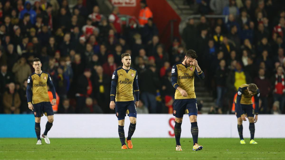 Arsenal kassiert beim 0:4 in Southampton die heftigste Pleite der Saison