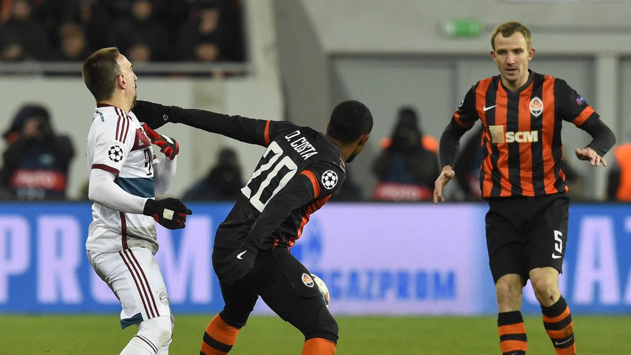 Franck Ribery und Douglas Costa