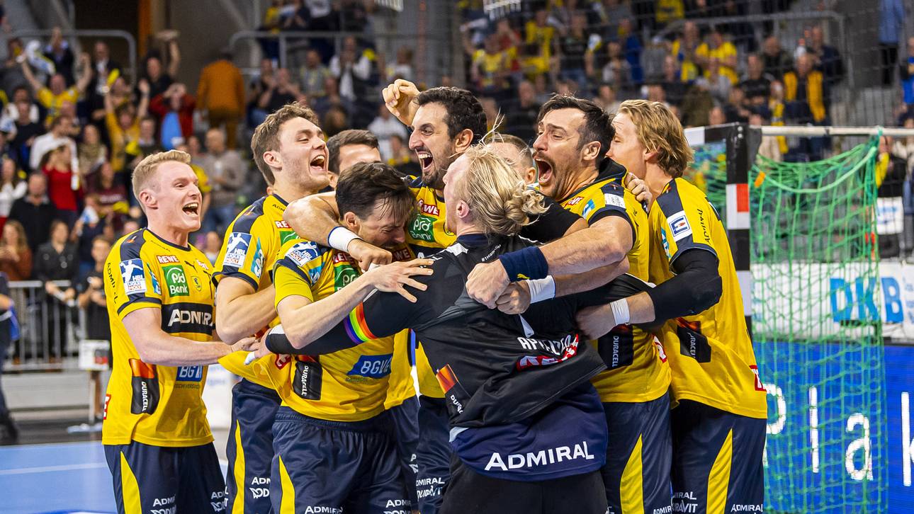 Thriller begeistert Handball-Stars
