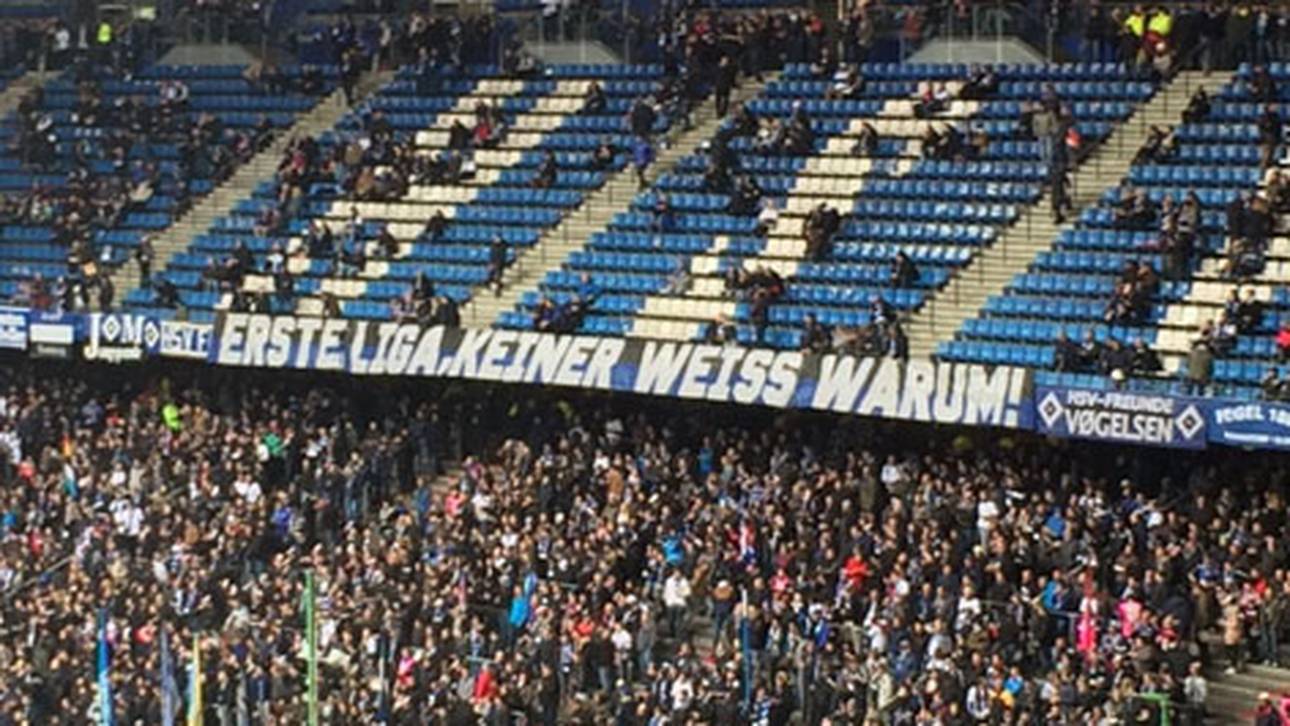 HSV-Fans verspotten eigenes Team