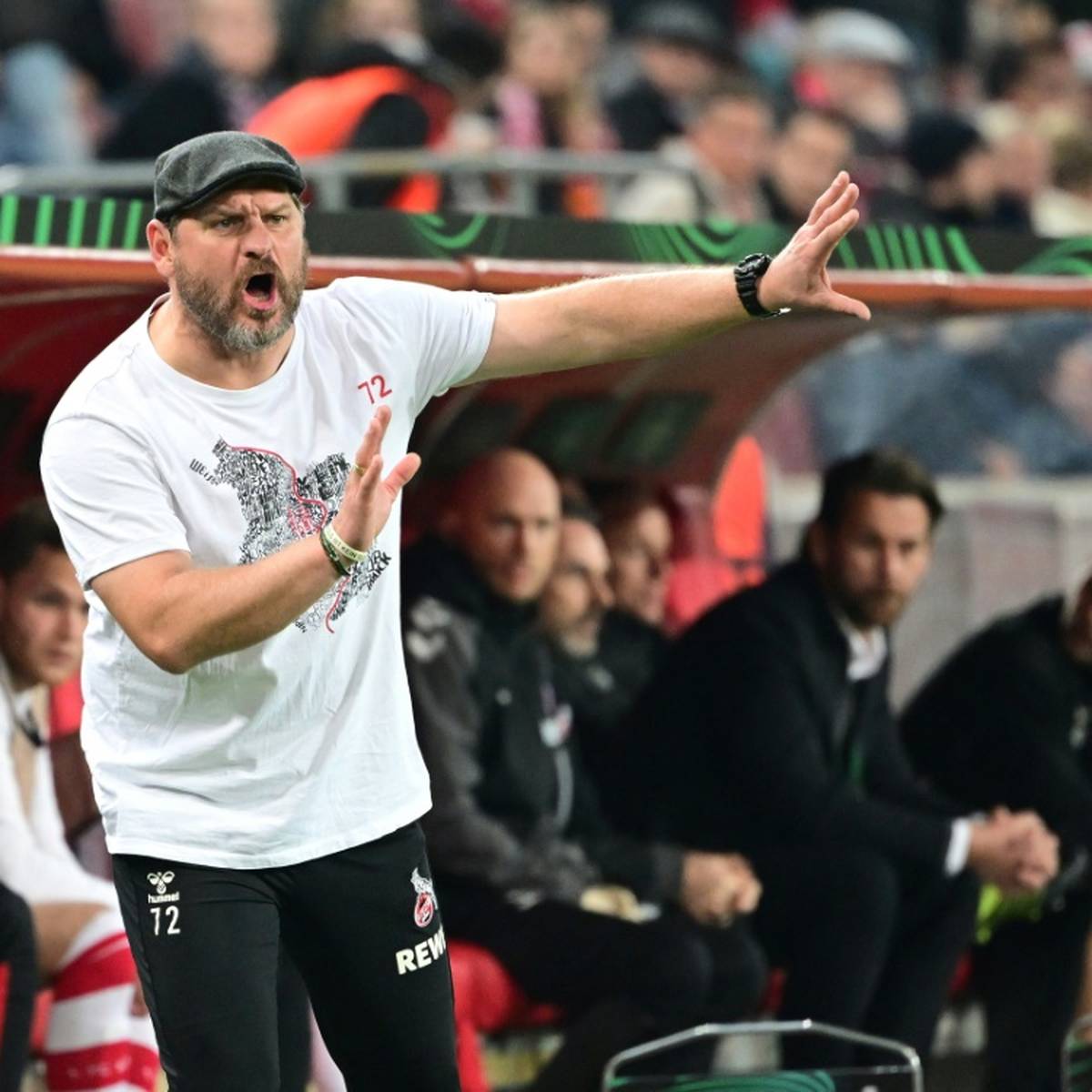 Das 0:1 gegen Partizan Belgrad ärgerte Steffen Baumgart. Die vielen Wechsel wollte der Trainer des 1. FC Köln jedoch nicht als Grund gelten lassen.