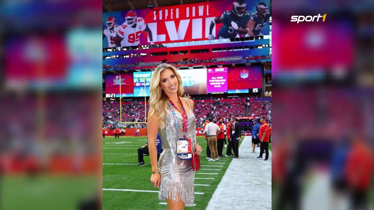 Gracie Hunt ist die Tochter von Chiefs-Besitzer und jubelt in Box mit Familie