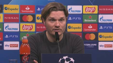 Borussia Dortmund steht nach einem turbulenten Spiel gegen Sevilla im Viertelfinale der Champions League. Trainer Edin Terzic klärt über verwirrende Minuten vor dem 2:1 auf.