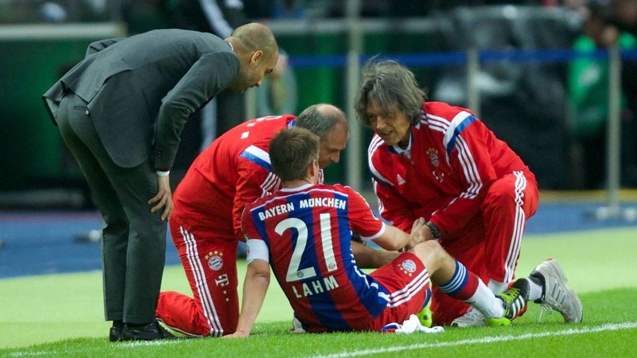 Hans-Wilhelm Müller-Wohlfahrt (r.) erlebte mit Pep Guardiola (l.) keine einfache Zeit 