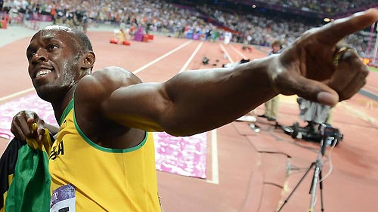 Bolt mit Bronzestatue geehrt